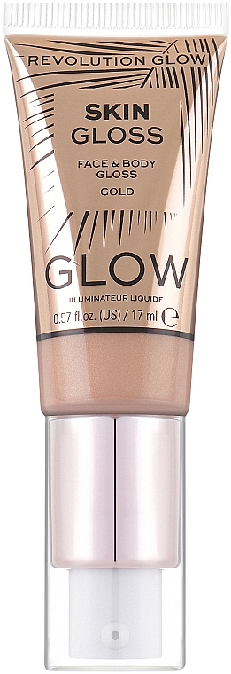 Highlighter für Geasicht und Körper - Makeup Revolution Glow Face & Body Gloss Illuminator — Bild N1