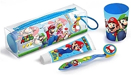 Düfte, Parfümerie und Kosmetik Set - Lorenay Super Mario ( toothpaste/75ml + toothbrush + cup + bag)