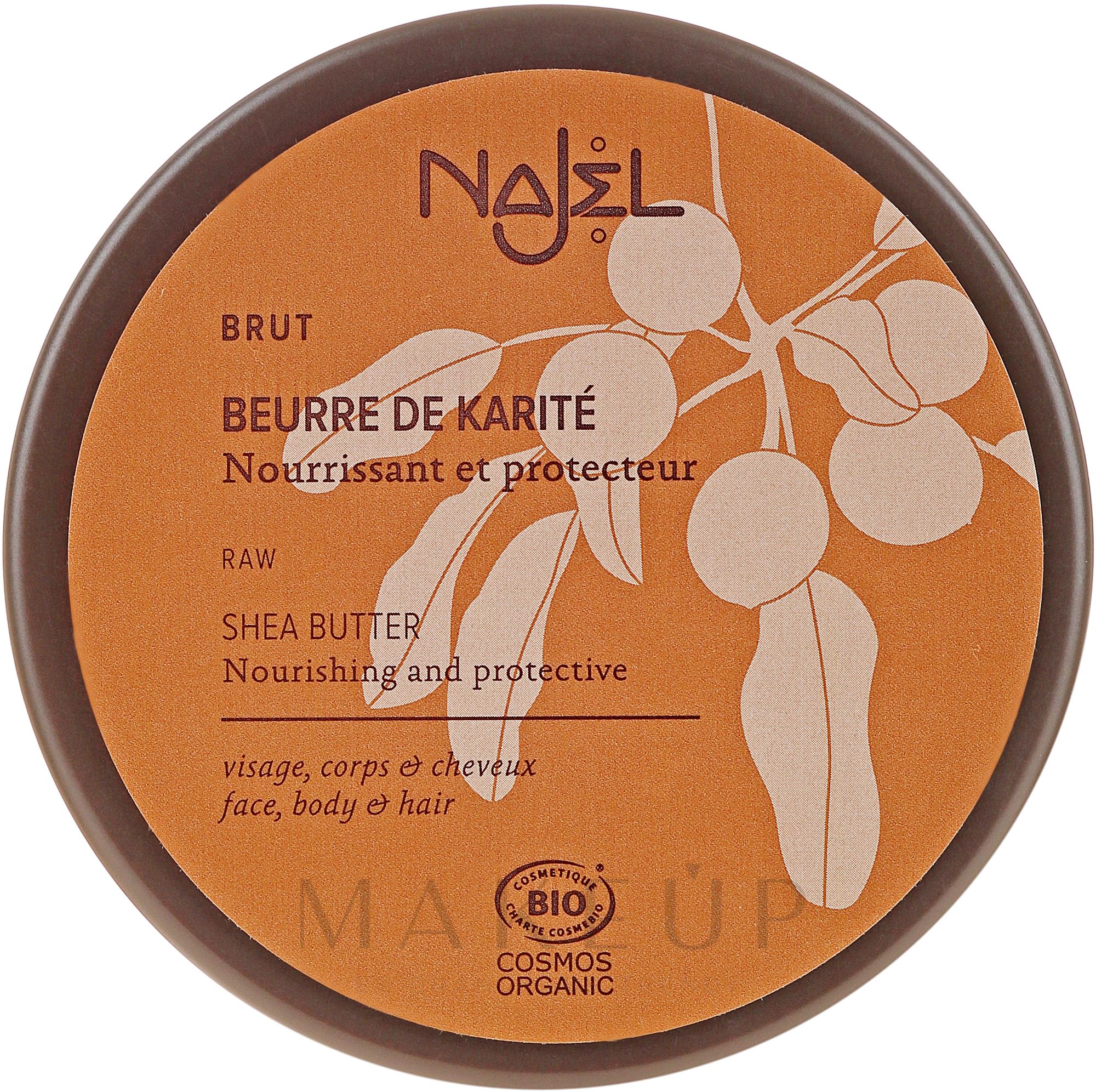 Pflegendes Gesichts-, Körper- und Haaröl mit Sheabutter - Najel Organic Shea Butter — Bild 100 g
