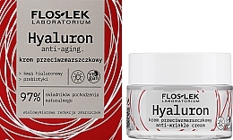 Düfte, Parfümerie und Kosmetik Tagescreme gegen Falten mit Hyaluronsäure und Präbiotika - Floslek Hyaluron Anti-Wrinkle Cream