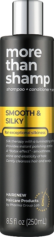Haarshampoo Ultraseide - Hairenew Smooth & Silky Shampoo — Bild N1