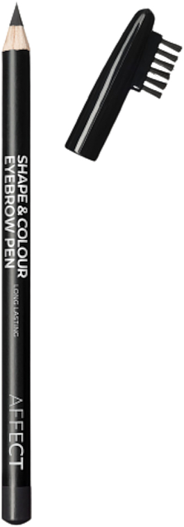 Augenbrauenstift mit Bürste - Affect Cosmetics Shape & Colour Eyebrow Pen Long Lasting — Bild N1