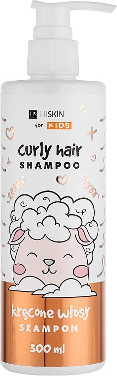 Shampoo für lockiges Haar für Kinder  - HiSkin Kids Curly Hair Shampoo  — Bild N1