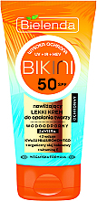 Sonnenschutzcreme für das Gesicht - Bielenda Bikini Moisturizing Face Cream SPF50 — Bild N1