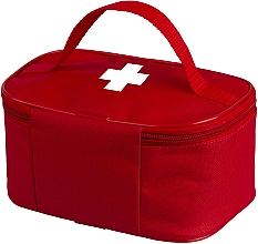 Rote Stofftasche zur Aufbewahrung von Erste-Hilfe-Artikeln 20x14x10 cm First Aid Kit - MAKEUP First Aid Kit Bag L — Bild N4