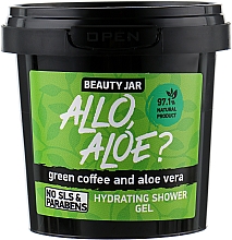 Düfte, Parfümerie und Kosmetik Feuchtigkeitsspendendes Duschgel mit Aloe Vera und grünen Kaffeebohnen - Beauty Jar Hidrating Shower Gel
