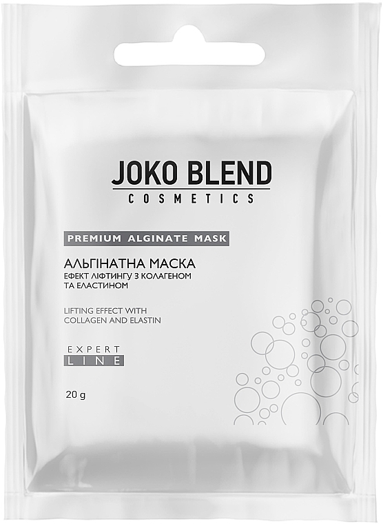 Alginatmaske mit Lifting-Effekt, mit Meereskollagen und Elastin - Joko Blend Premium Alginate Mask — Bild N1