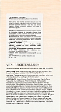Feuchtigkeitsspendende Gesichtsemulsion für einen gleichmäßigen Teint - The Skin House Vital Bright Emulsion — Bild N2