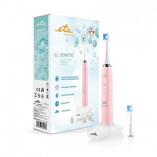 Schallzahnbürste rosa - ETA Sonetic 0707 90020 Toothbrush — Bild N1