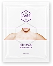 Düfte, Parfümerie und Kosmetik Biocellulose-Maske für die Dekolleté-Zone - Avif Biocell Bust Mask