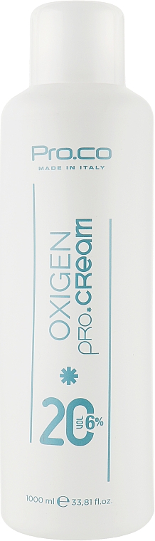Cremiges Oxidationsmittel 6% - Pro. Co Oxigen — Bild N3