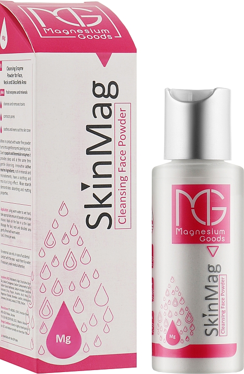 Reinigungspulver für das Gesicht mit Magnesium und Fruchtenzymen - Magnesium Goods Cleansing Face Power — Bild N2