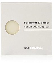 Düfte, Parfümerie und Kosmetik Bath House Bergamot & Amber Handmade Soap Bar - Seife