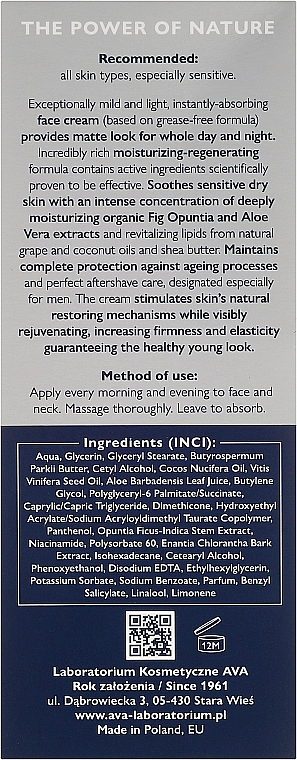 6in1 Mattierende und regenerierende Gesichtscreme - Ava Laboratorium Eco Men Cream — Bild N3