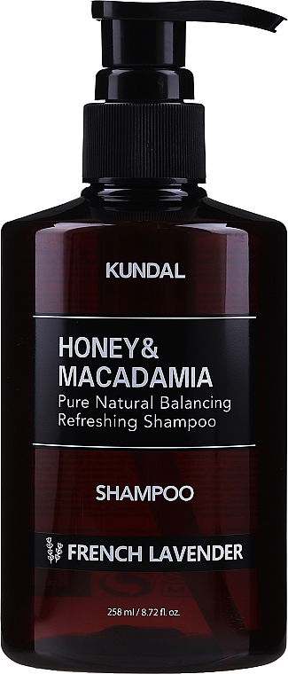 Regenerierendes Haarshampoo mit Lavendelextrakt - Kundal Honey & Macadamia Shampoo French Lavender — Bild N1