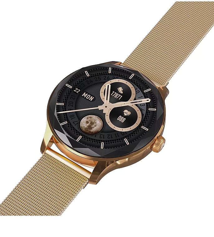 Smartwatch für Damen golden - Garett Smartwatch Viva — Bild N4