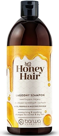 Shampoo für normales und trockenes Haar - Barwa Honey Hair Shampoo  — Bild N1