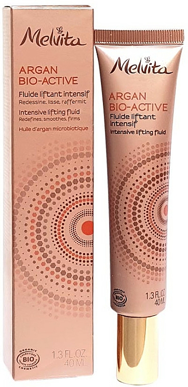 Intensiv straffendes und glättendes Lifting-Fluid für das Gesicht mit Arganöl - Melvita Argan Bio-Active Intensive Lifting Fluid — Bild N2