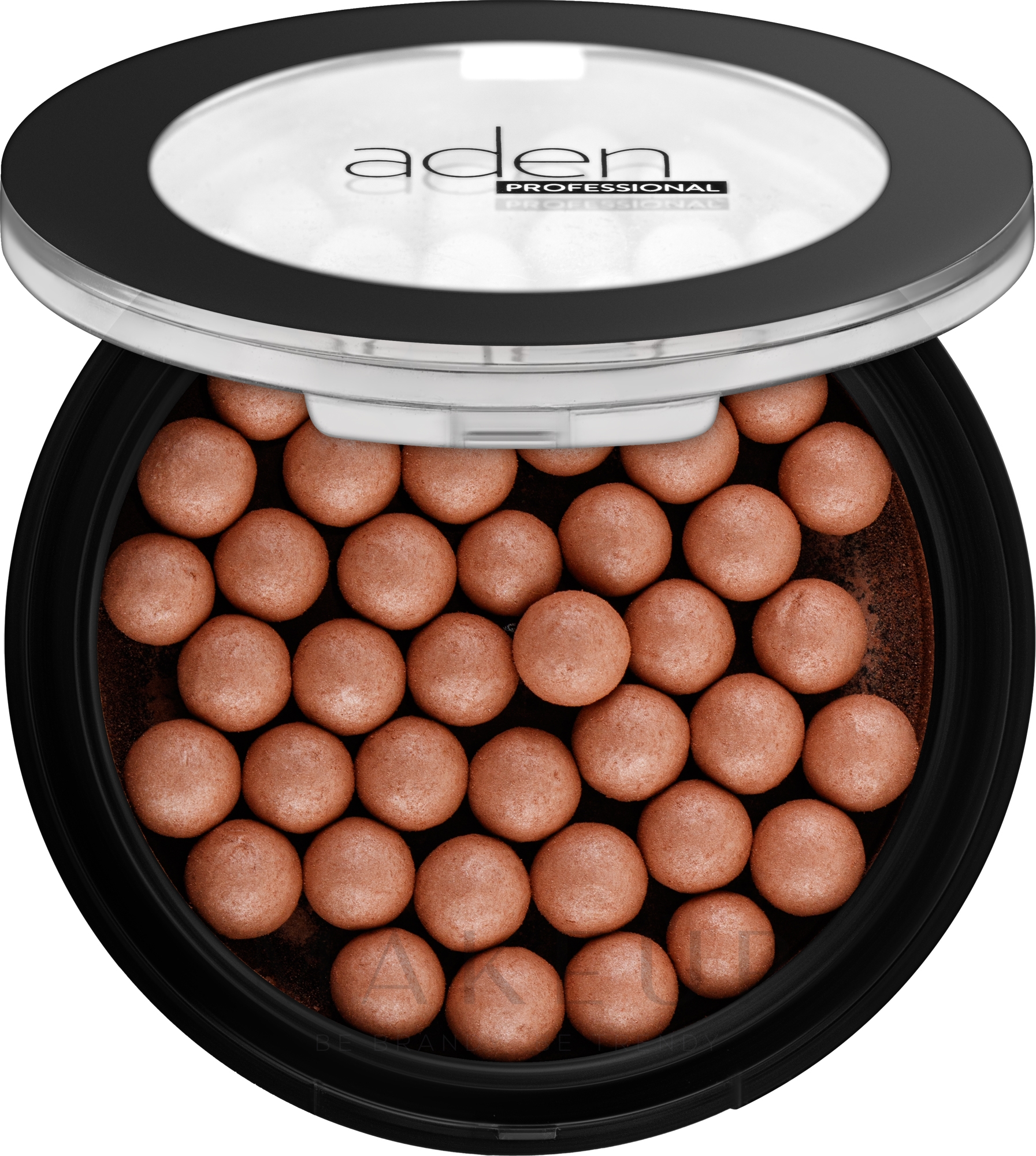 Puderperlen - Aden Cosmetics Powder Pearls — Bild 02 - Latte