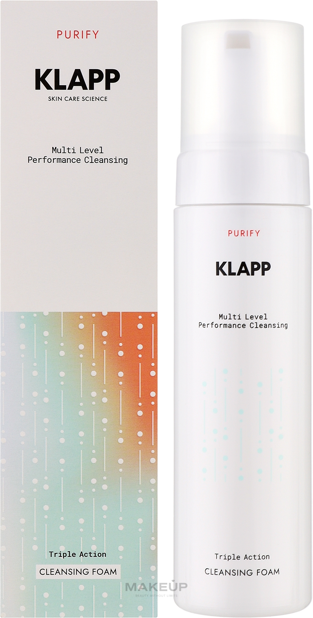 Reinigungsschaum - Klapp Multi Level Performance Purify Cleansing Foam — Bild 200 ml