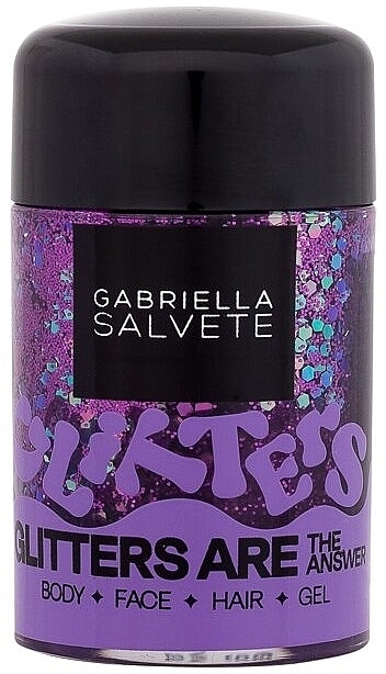 Gabriella Salvete Festival Glitters Are The Answer - Glitzergel für Gesicht, Körper und Haare — Bild N2