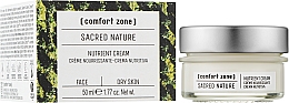 Nährende Gesichtscreme für trockene Haut - Comfort Zone Sacred Nature Nutrient Cream — Bild N2