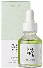 Düfte, Parfümerie und Kosmetik Beruhigendes Gesichtsserum mit grünem Tee und Panthenol - Beauty of Joseon Calming Serum Green tea+Panthenol
