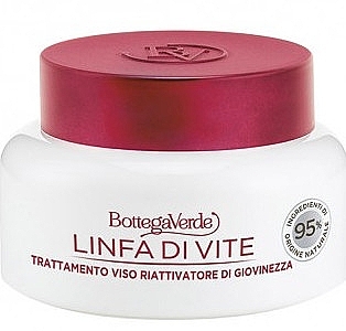 Gesichtscreme mit rotem Traubenextrakt - Bottega Verde Linfa di Vite Face Cream — Bild N1