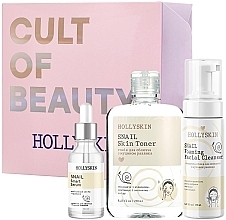 Set - Hollyskin Snail Smart Basic Care (foam/150ml + ser/50ml + toner/250ml) — Bild N1