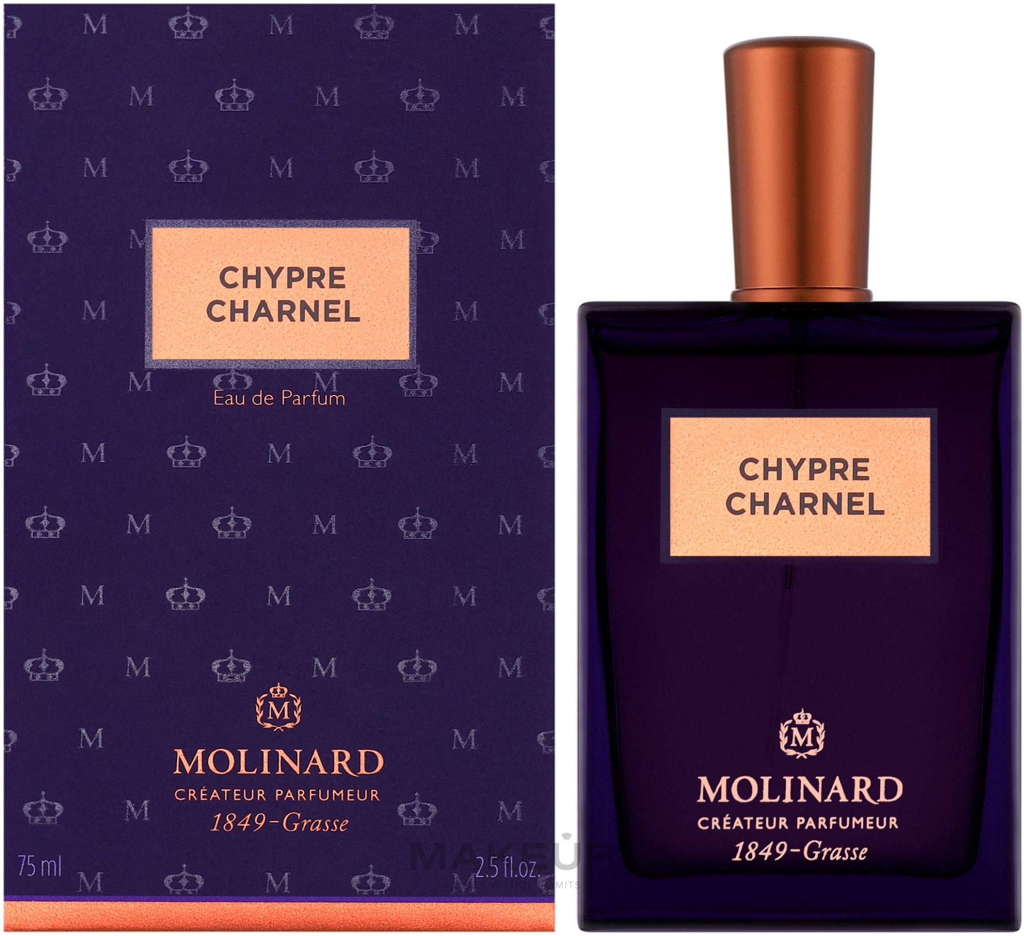 Molinard Chypre Charnel - Eau de Parfum — Bild 75 ml