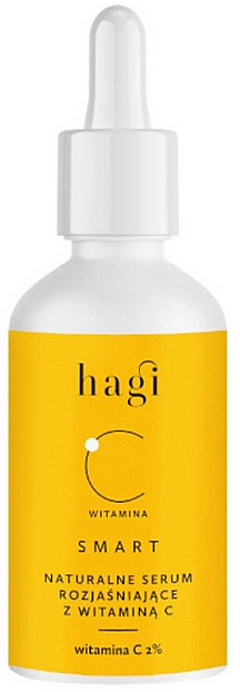 Natürliches Aufhellungsserum mit Vitamin C 2% - Hagi Cosmetics SMART C Brightening Face Serum With Vitamin C — Bild N1