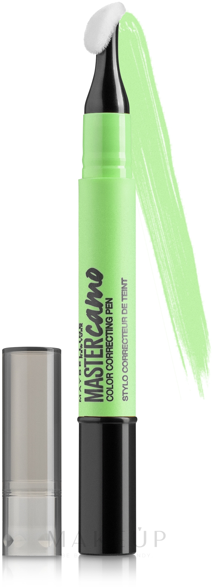 Flüssiger Concealer in praktischer Stiftform - Maybelline Master Camo Color Correcting Pen — Bild 01 - Green