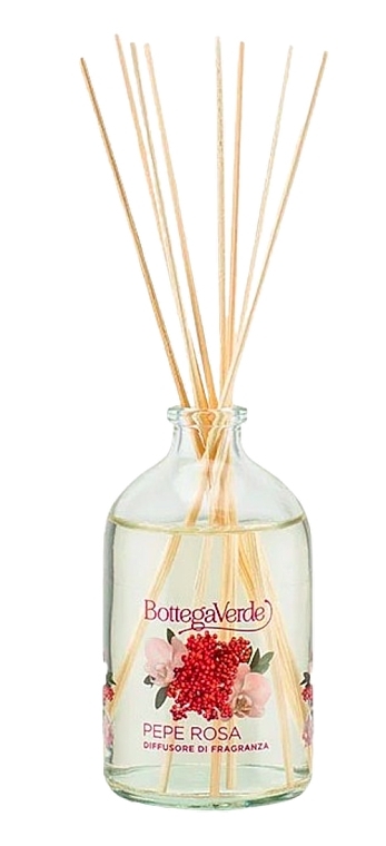 Aroma-Diffusor für rosa Pfeffer und Bergamotte - Bottega Verde Reed Diffuser  — Bild N1