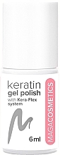 Düfte, Parfümerie und Kosmetik Hybrid-Gel-Nagellack - Maga Cosmetics Kera-Flex System Keratin Gel Polish