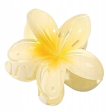 Haarkrebs mit Blume gelb ombré  - Ecarla — Bild N1