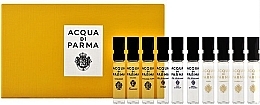 Düfte, Parfümerie und Kosmetik Acqua di Parma - Probenset (Eau de Cologne 1,5ml x3 + Eau de Toilette 1,5ml x3 + Eau de Parfum 1,5ml x4)