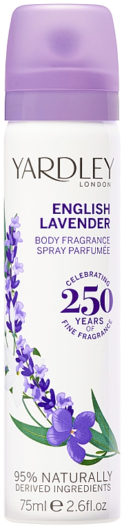 Yardley English Lavender Refreshing Body Spray - Erfrischendes Körperspray  — Bild N1