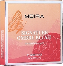 Gesichtsrouge - Moira Signature Ombre Blush — Bild N2