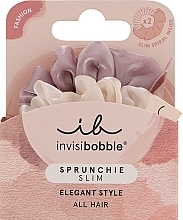 Düfte, Parfümerie und Kosmetik Haargummis - Invisibobble Sprunchie Slim Duo Hairiffic