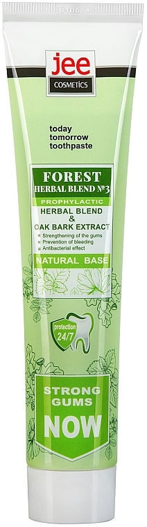 Zahnpasta - Jee Cosmetics Forest Herbal Blend №3  — Bild N1