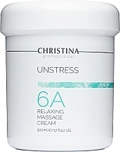 Düfte, Parfümerie und Kosmetik Entspannende Massagecreme für den Körper 6a - Christina Unstress Step 6a Relaxing Massage Cream