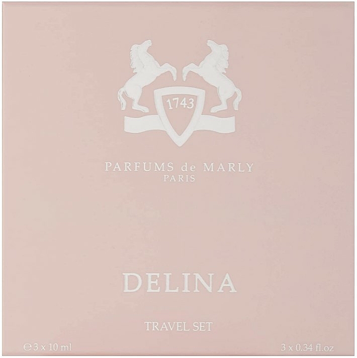Parfums de Marly Delina - Duftset (Eau de Parfum Refill 3x10ml + Parfum-Hülle 1St.) — Bild N2