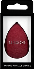Düfte, Parfümerie und Kosmetik Schminkschwamm bordo - Lussoni Raindrop Makeup Sponge