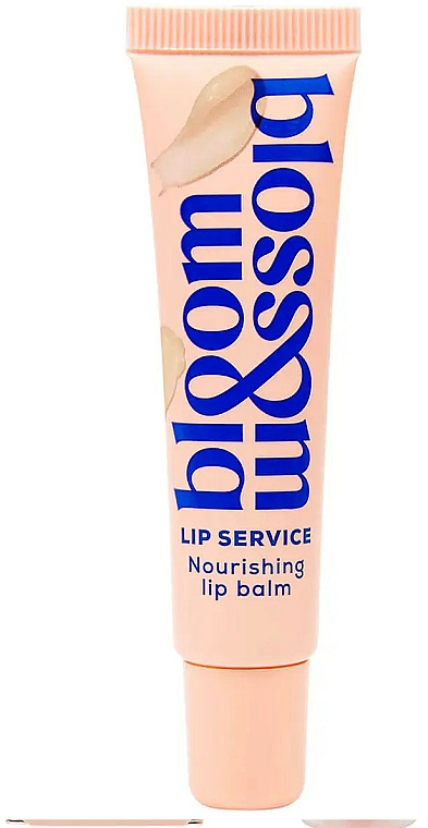 Pflegender Lippenbalsam mit Lanolin, Glycerin, Kokos- und Passionsblumenöl - Bloom & Blossom Lip Service Nourishing Lip Balm — Bild N2