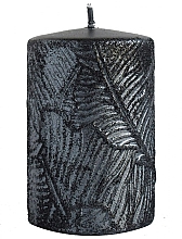 Düfte, Parfümerie und Kosmetik Dekorative Kerze 7x10 cm schwarz - Artman Tivano