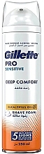 Rasierschaum - Gillette Pro Sensitive Deep Comfort — Bild N1
