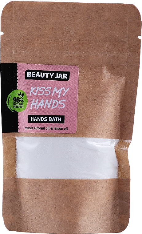 Handbad mit Mandelöl und Zitronenöl - Beauty Jar Kiss My Hands Hands Bath — Bild N1