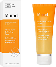 Dreifaches Gesichtspeeling - Murad Environmental Shield Vita-C Triple Exfoliating Facial — Bild N2