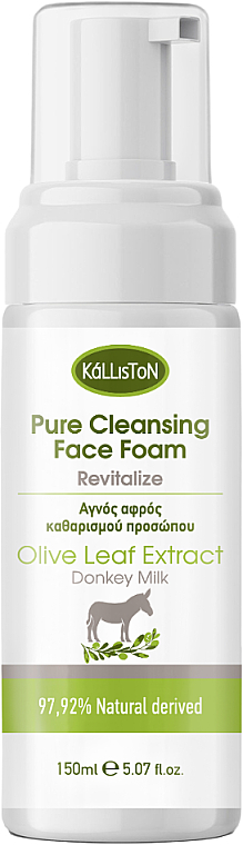 Gesichtsreinigungsschaum - Kalliston Pure Cleansing Face Foam Revitalize With Donkey Milk — Bild N1