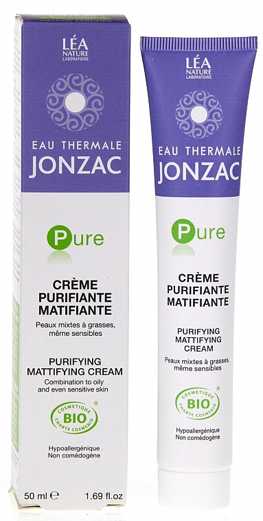 Mattierende Gesichtscreme - Eau Thermale Jonzac Pure Purifying Mattifying Cream — Bild N2